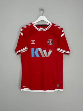 2020/21 CHARLTON ATHLETIC HOME SHIRT (M) HUMMEL