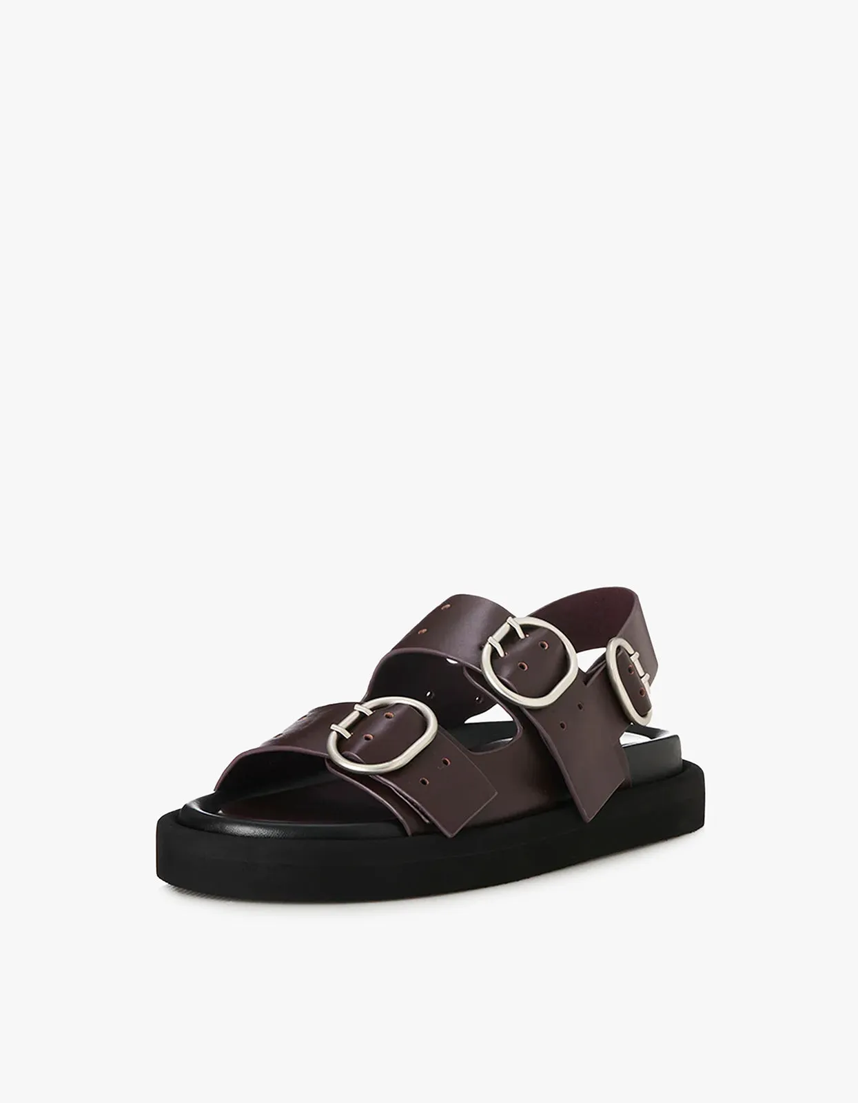 Anouk Sandal - Burgundy