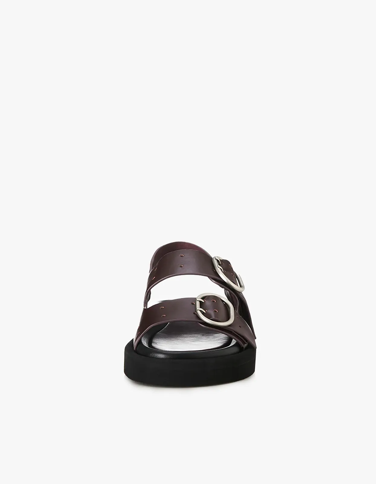 Anouk Sandal - Burgundy