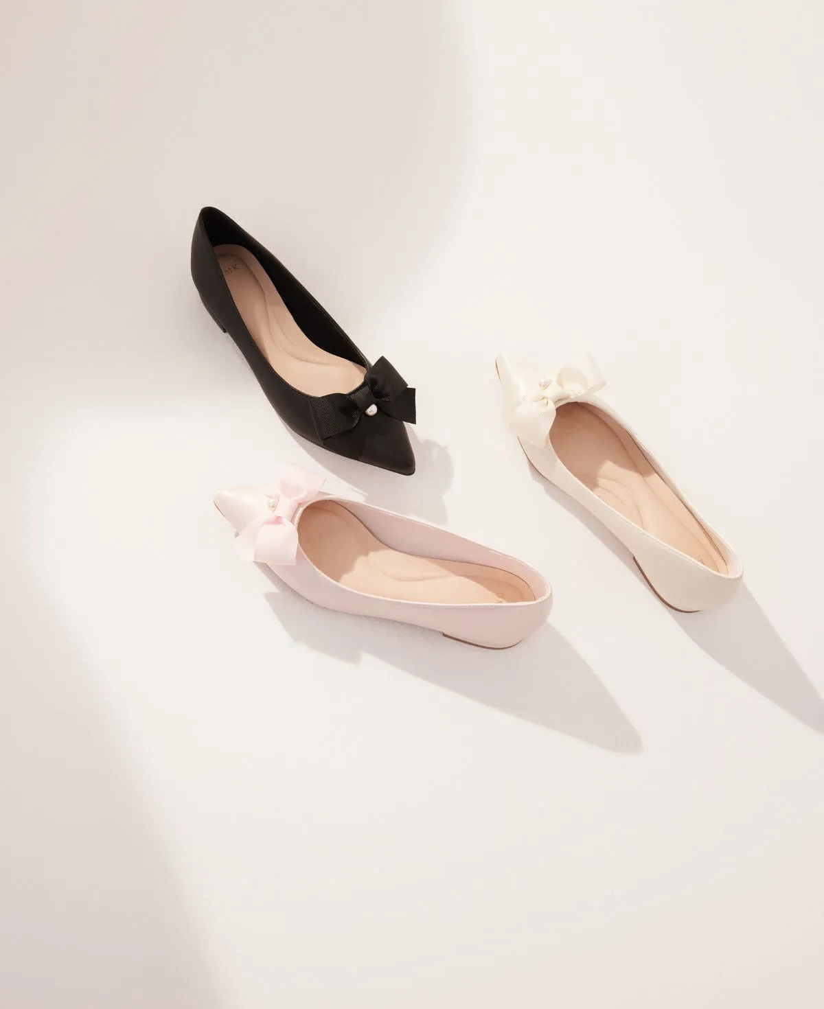 Bailey Ballerina Flats - Beige