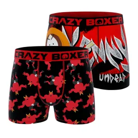 CRAZYBOXER South Park Satan Men's Boxer Briefs (Pack 2)