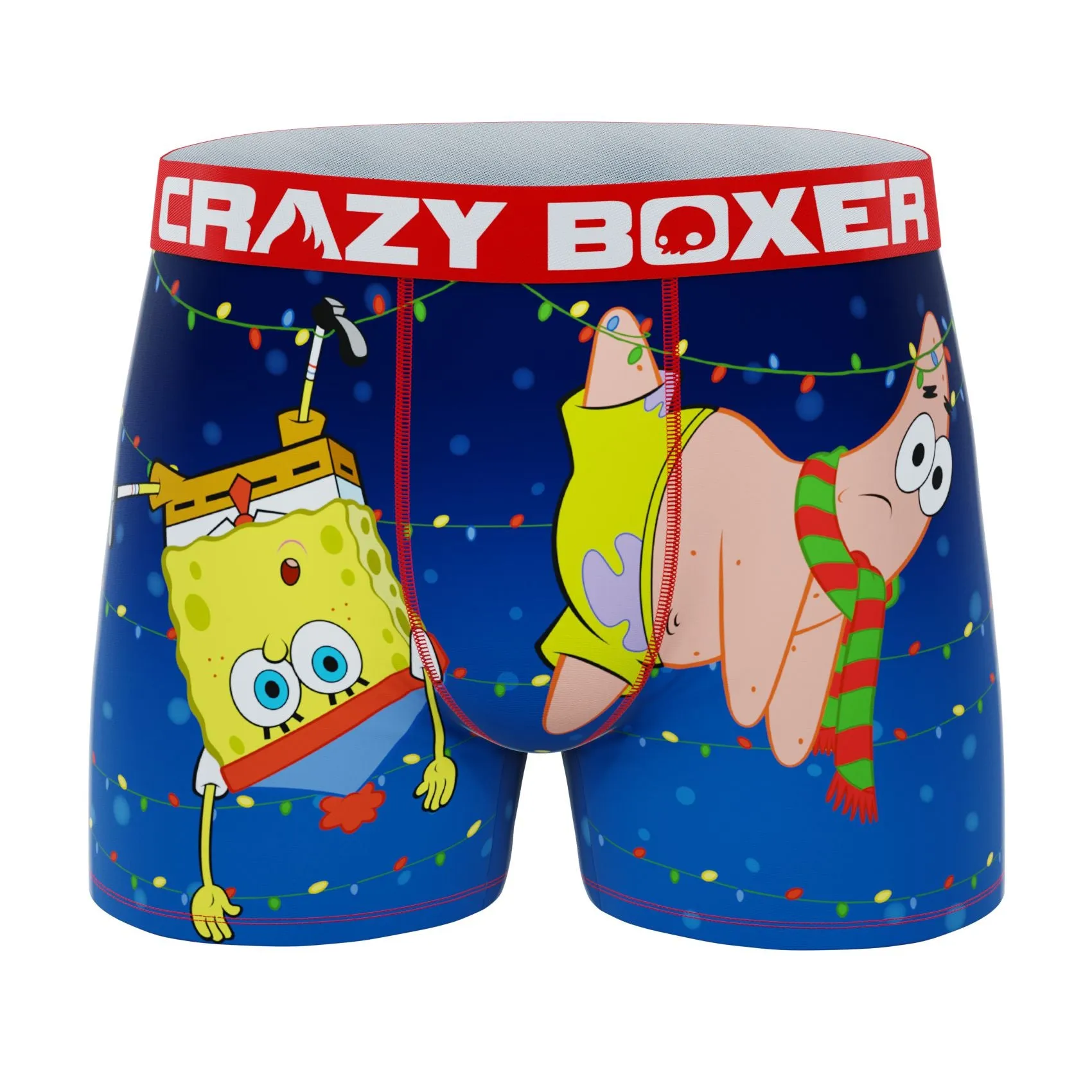 CRAZYBOXER Spongebob Rainbow Men's Boxer Briefs