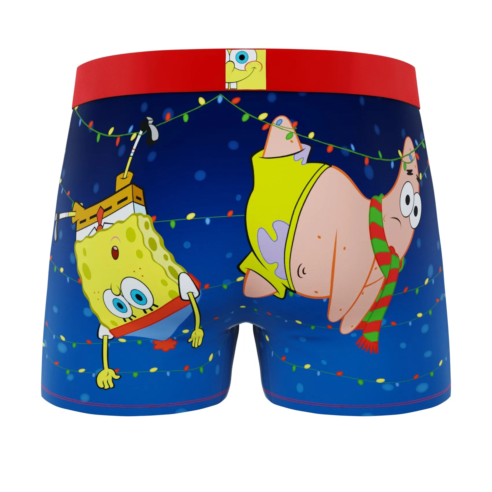 CRAZYBOXER Spongebob Rainbow Men's Boxer Briefs