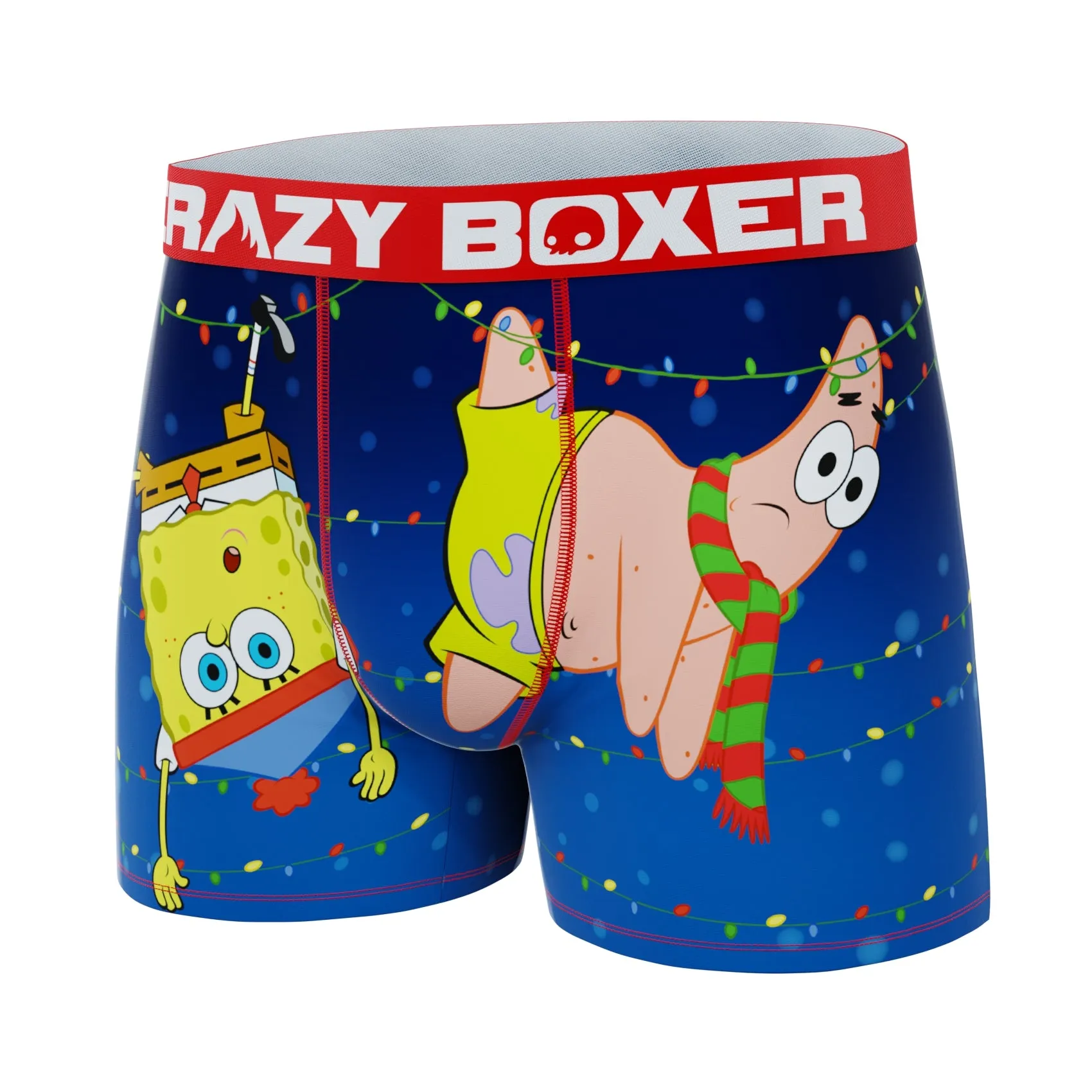 CRAZYBOXER Spongebob Rainbow Men's Boxer Briefs