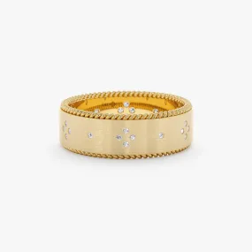 Diamond Matte Wedding Ring, Alicia