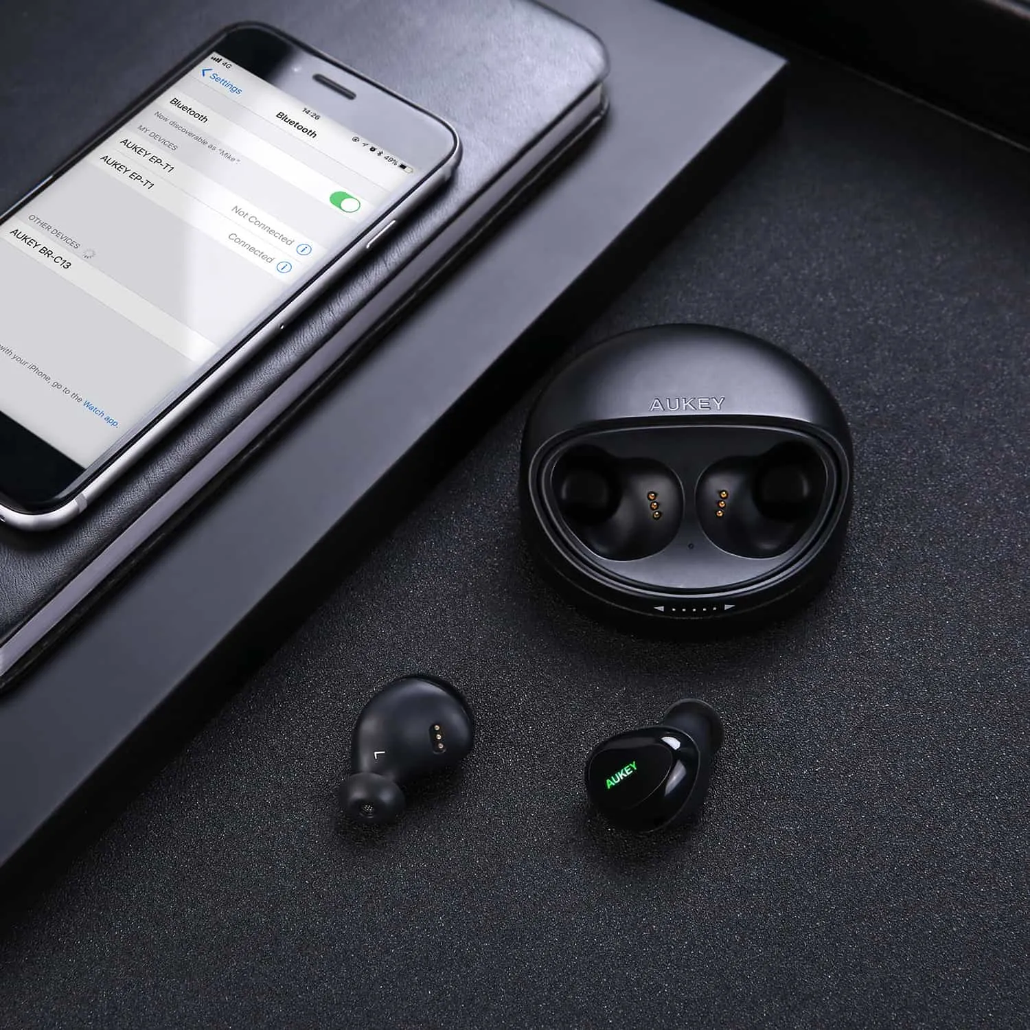 EP-T1 TWS True Wireless Stereo Earbuds With Charging Case