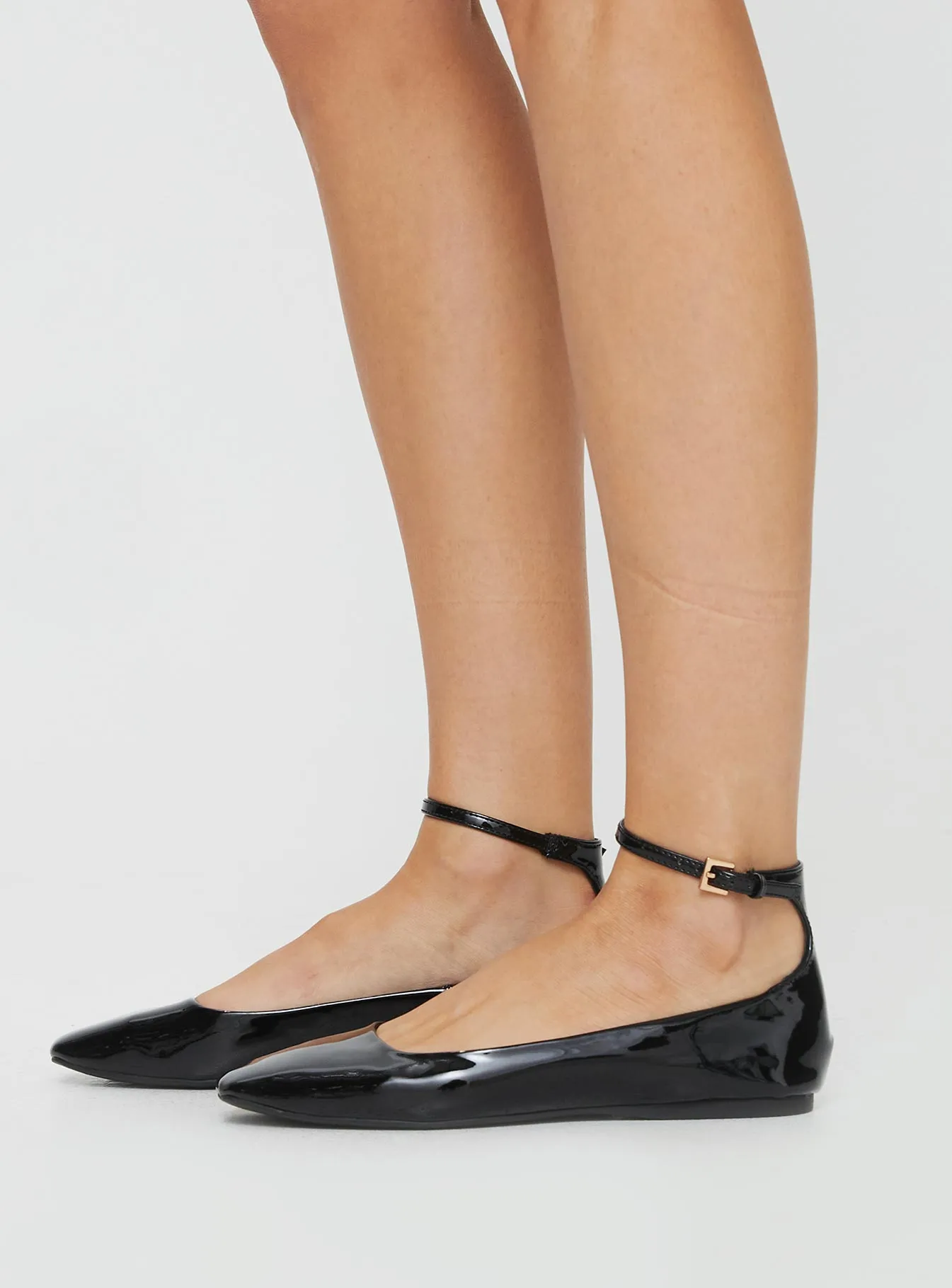 Kynlee Ballet Flats Black