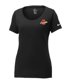 Nike Ladies Core Cotton Scoop Neck Tee