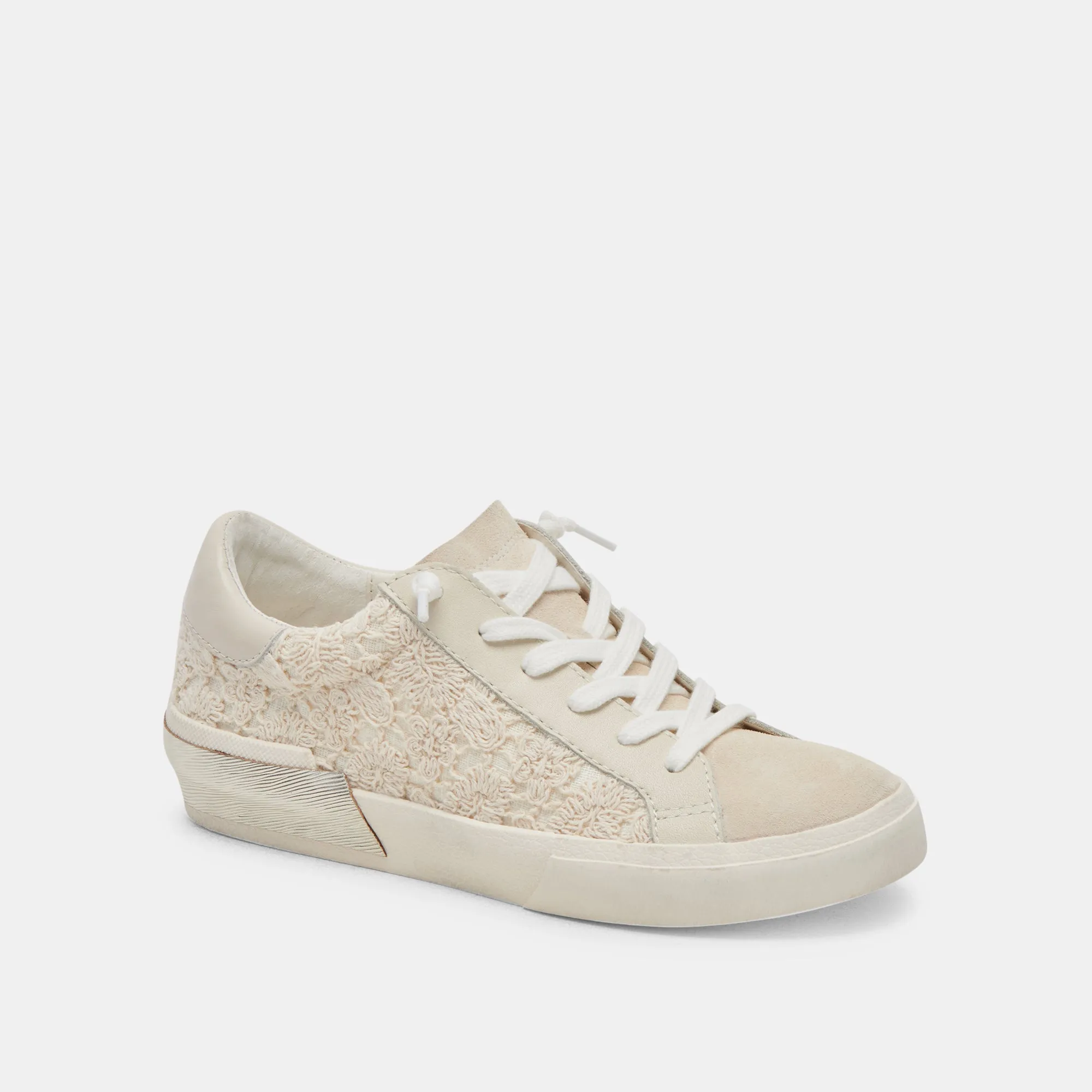 ZINA SNEAKERS ECRU LACE